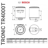 Електричний бойлер BOSCH Tronic 4000 T TR4000T 50 EBP (7736506565) Фото - 4