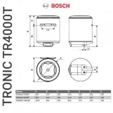 Электрический бойлер BOSCH Tronic 4000 T TR4000T 50 EBP (7736506565) Фото - 4