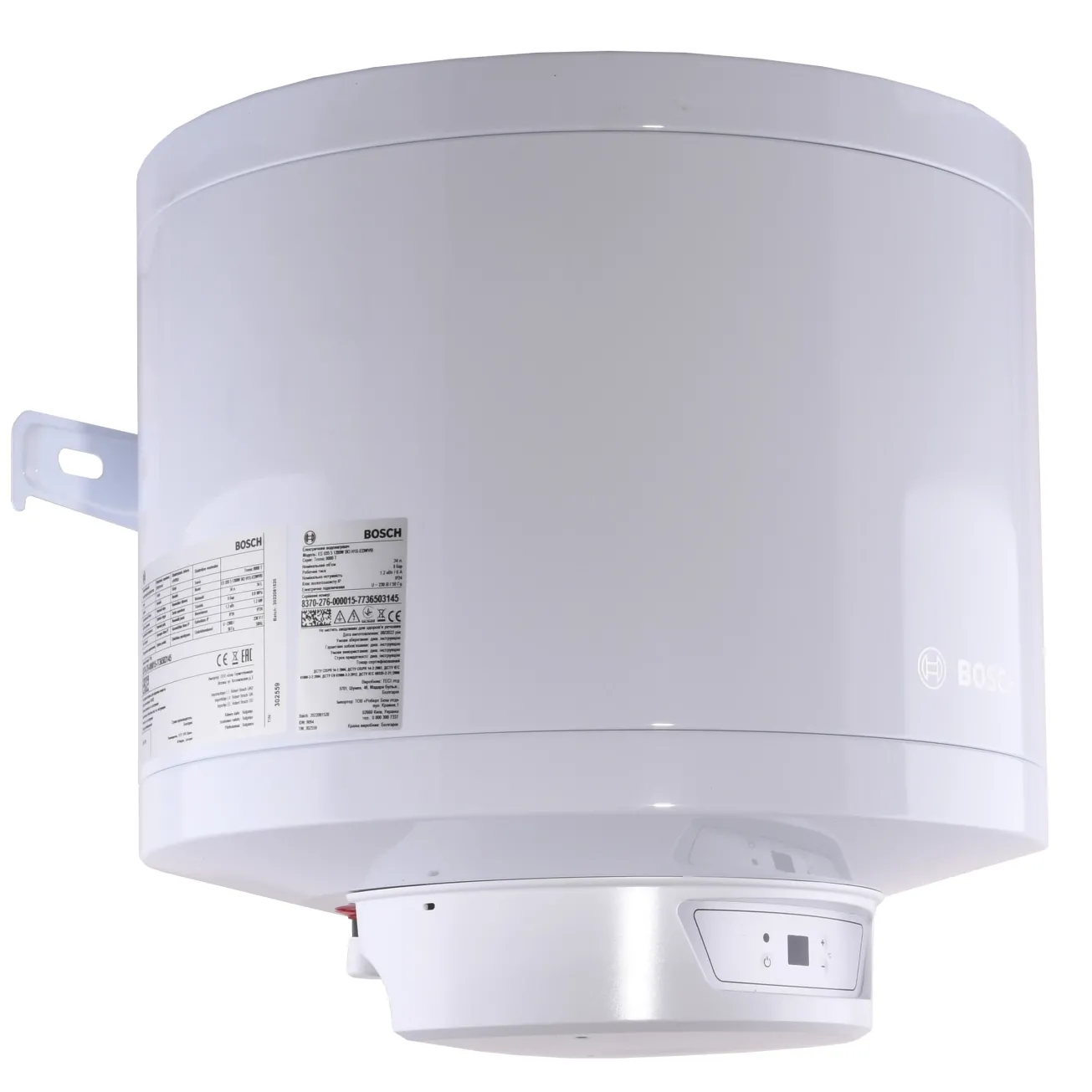 Водонагрівач електричний Bosch Tronic 8000 T ES 035-5 1200W сухий ТЕН, електронне керування Фото - 1