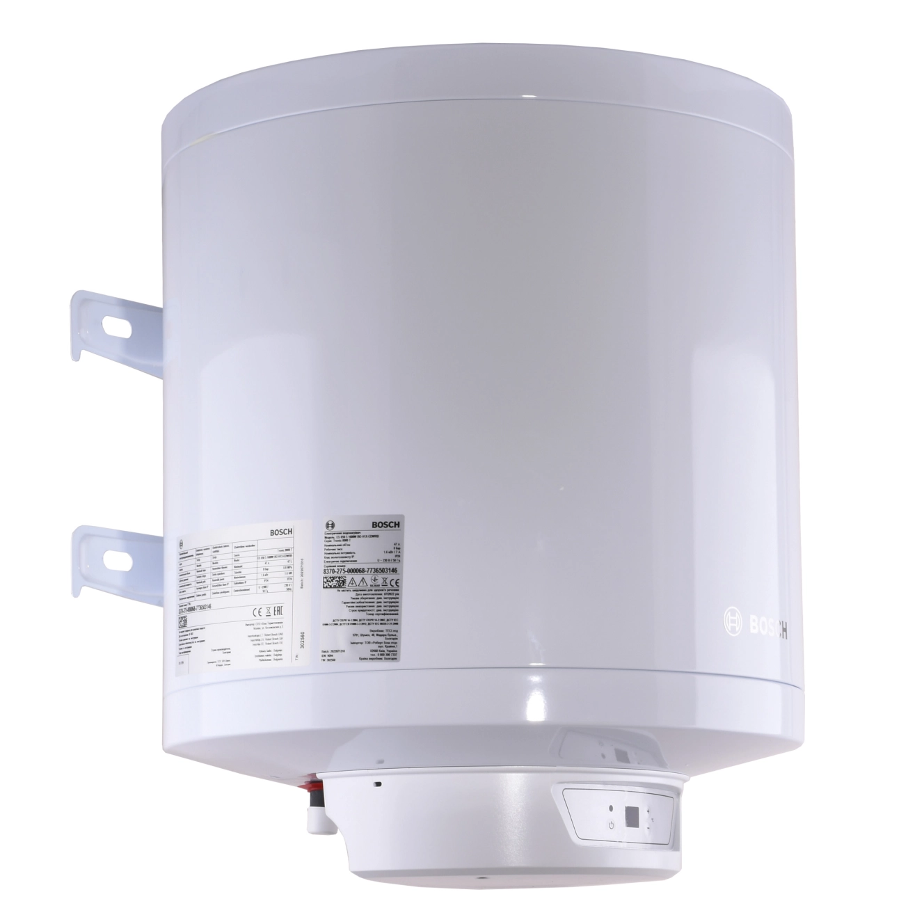 Водонагрівач електричний Bosch Tronic 8000 T ES 050-5 1600W сухий ТЕН, електронне керування Фото - 1