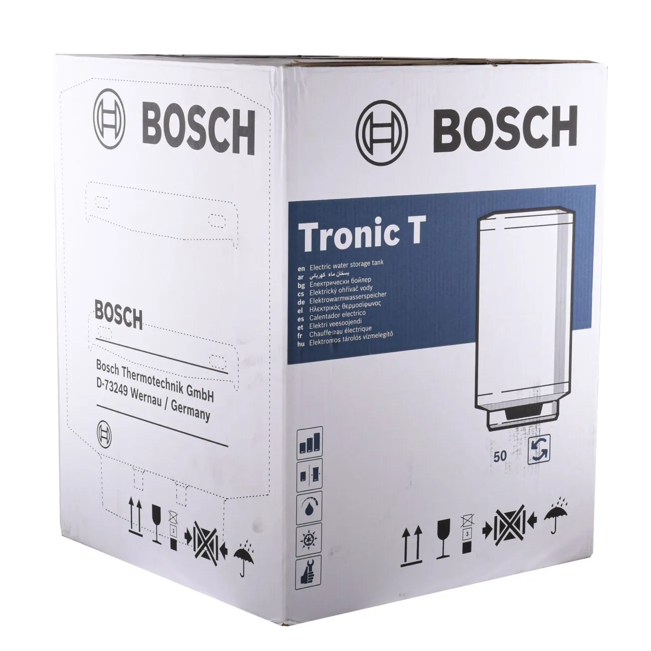 Водонагреватель электрический Bosch Tronic 8000 T ES 050-5 1600W сухой ТЭН, электронное управление Фото - 4