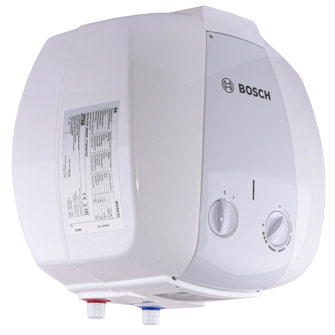 Водонагрівач електричний Bosch Tronic 2000 TR 2000 15 B / 15л 1500W (над мийкою) Фото - 2