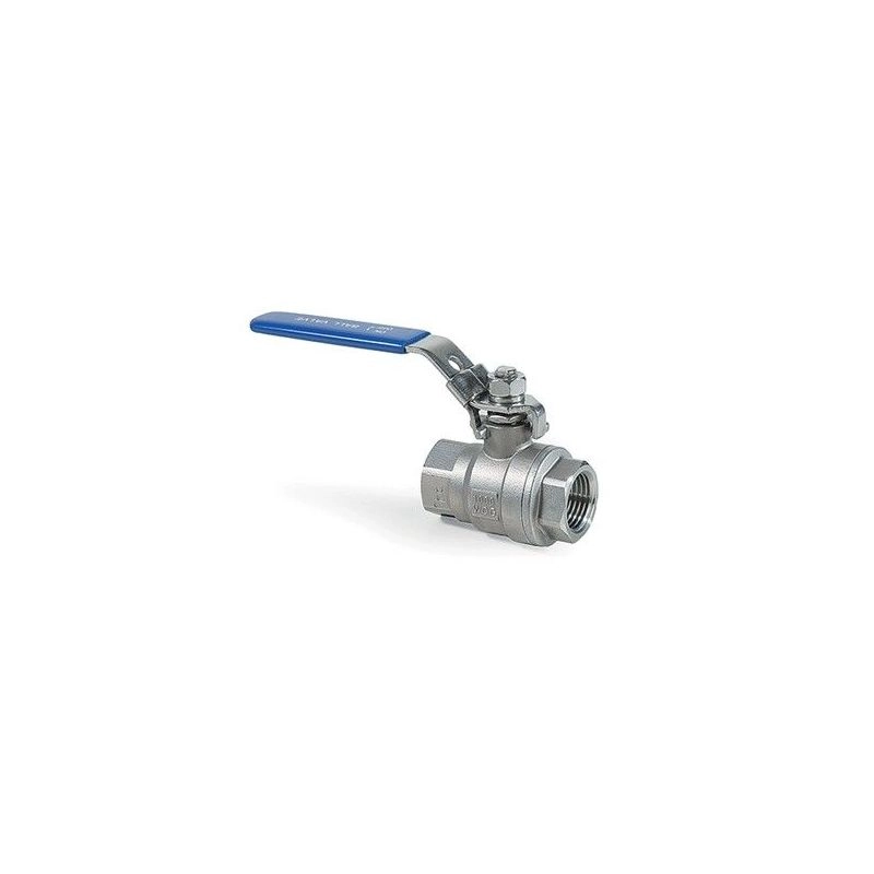 Кран кульовий Brandoni Ø1/2" ВВ (нержавійка AISI 316) PN63  -25/+180 °C