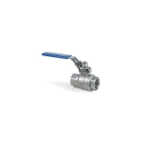 Кран кульовий Brandoni Ø1/2" ВВ (нержавійка AISI 316) PN63  -25/+180 °C