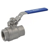 Кран шаровой Brandoni Ø1 1/4" ВВ (нержавейка AISI 316) PN63 -25/+180 °C
