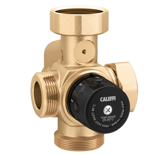 Змішувальний вузел Caleffi 1 1/2" х 1 1/4" х 1 1/2"  40÷70 °C (166005)