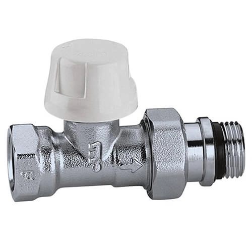 Кран-термостат радиаторный Caleffi Ø1/2" прямой 10 bar (221402)