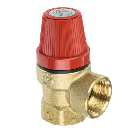 Мембранний клапан Caleffi Ø1/2" х 1/2" ВВ 8,0 bar  