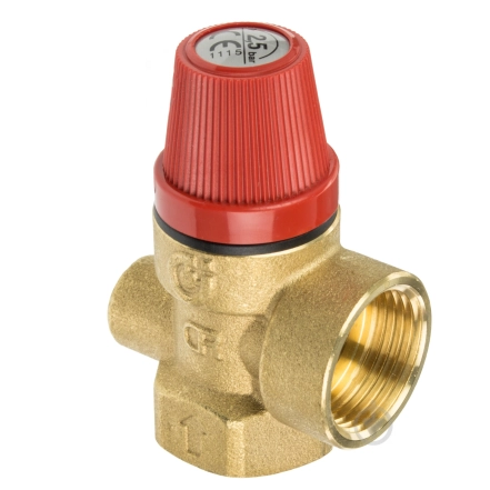 Мембранний клапан Caleffi Ø3/4" х 3/4" ВВ 2,5 bar  