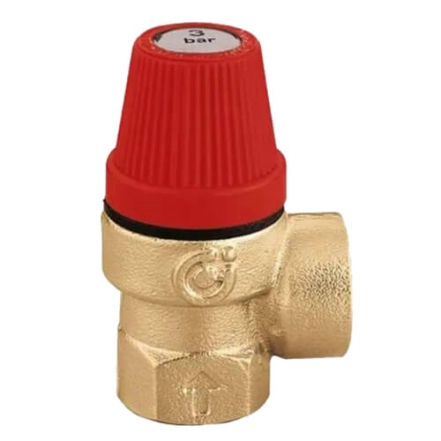 Мембранний клапан Caleffi Ø3/4" х 3/4" ВВ 3,0 bar  