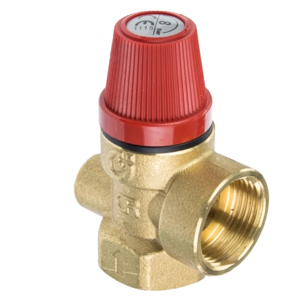 Мембранный клапан Caleffi Ø3/4" х 3/4" ВВ 8,0 bar