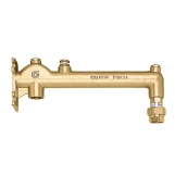 Настінний тримач елементів групи безпеки котла Caleffi Ø3/4" 110°C