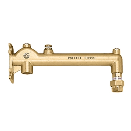 Настенный держатель элементов группы безопасности котла Caleffi Ø3/4" 110°C