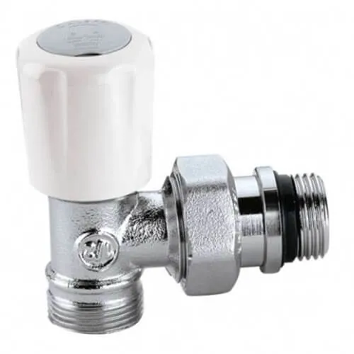 Кран-термостат радиаторный универсальный М23 х 1,5 x 1/2" угловой 10 bar Caleffi (338402)