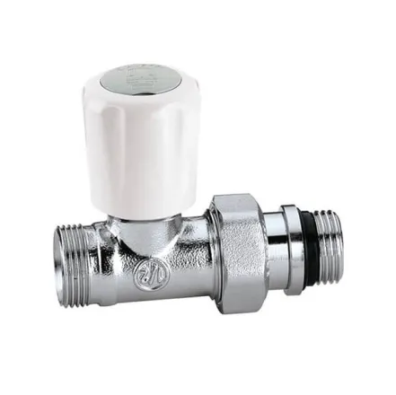 Кран-термостат радиаторный универсальный М23 х 1,5 x 1/2" прямой 10 bar Caleffi (339402)