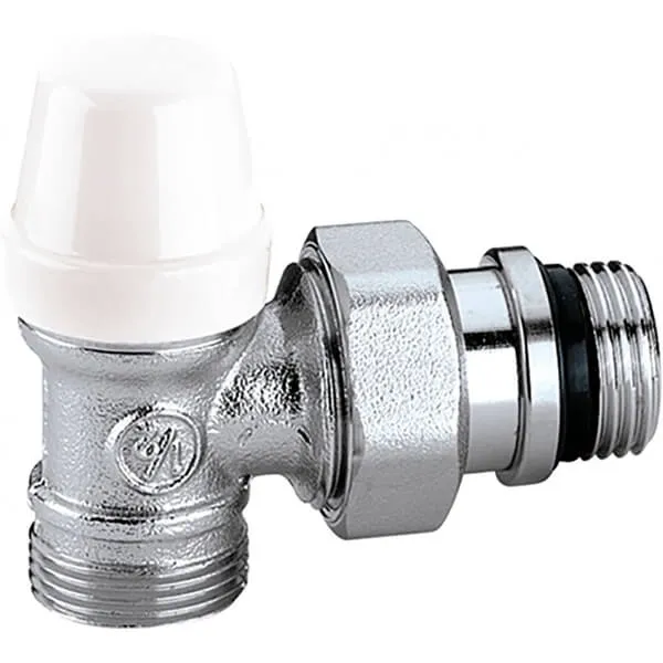 Кран радіаторний відсікаючий Caleffi М23 x 1,5 х 1/2" кутовий  10 bar  Caleffi (342402)