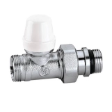 Кран радиаторный отсекающий Caleffi М23 х 1,5 x 1/2" прямой 10 bar (343402)