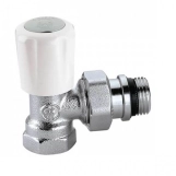 Кран-термостат радиаторный универсальный Ø1/2" угловой 10 bar Caleffi (401402)