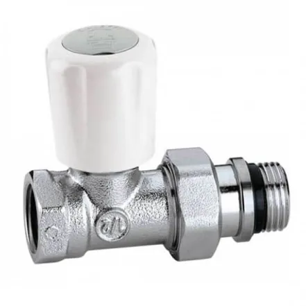 Кран-термостат радіаторний універсальний  Ø1" прямий 10 bar Caleffi (402603)
