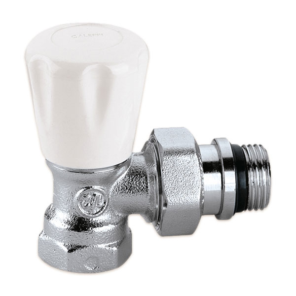 Кран радіаторний Ø1/2" кутовий 10 bar  Caleffi (411402)