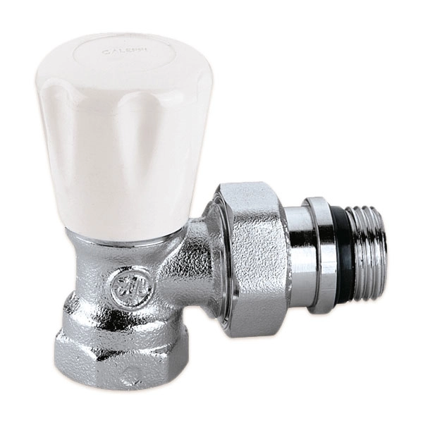 Кран радіаторний Ø1/2" кутовий 10 bar  Caleffi (411402)