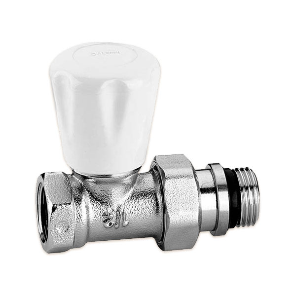 Кран радиаторный Ø1/2" прямой 10 bar Caleffi (412402)