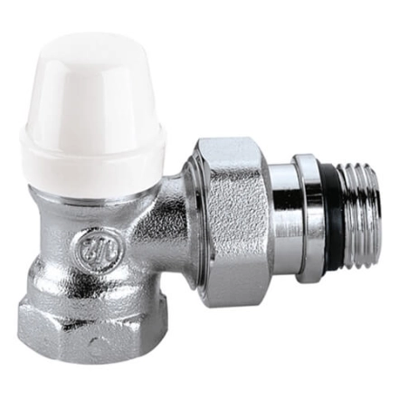 Кран радіаторний відсікаючий Ø3/4" кутовий 10 bar Caleffi (431503)