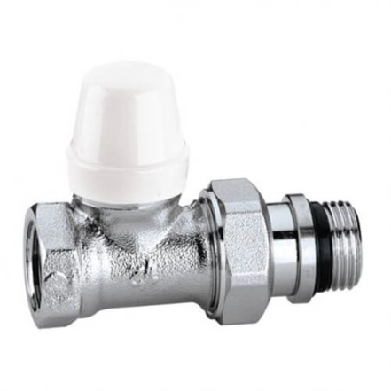 Кран радіаторний відсікаючий Ø1/2" прямий 10 bar Caleffi (432402)