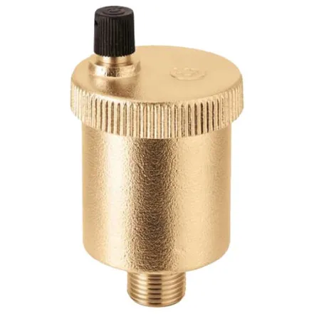 Повітровідвідник Caleffi MINICAL автоматичний вертикальний  Ø1/2" З 10 bar 120°C 