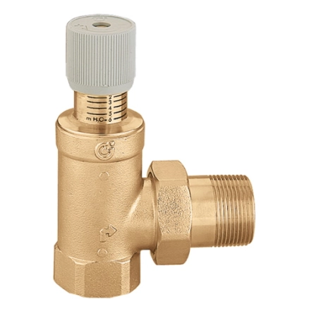 Диференційний перепускний клапан Caleffi Ø3/4" 10 bar  0-110°C 1÷4 bar 