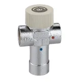 Смеситель-термостат Caleffi Ø3/4" с настройкой 35÷65 °C Kv=1,7 m³/h (520050)