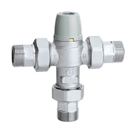 Термозмішувач антивандальний Caleffi (звор. кл./фільтр/протиопік)  1/2" 30÷50°C (521304)