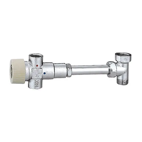 Змішувач-термостат для бойлера Caleffi Ø1/2"з налаштуванням  30÷48 °C  Kv=1,3 m³/h (522430)