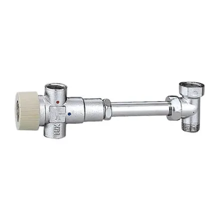 Змішувач-термостат для бойлера Caleffi Ø1/2"з налаштуванням  30÷48 °C  Kv=1,3 m³/h (522430)