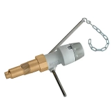 Регулюючий клапан тяги твердопаливного котла Caleffi Biomass Ø3/4"  30÷90°C