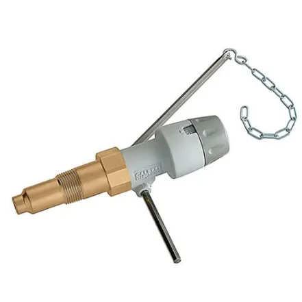 Регулюючий клапан тяги твердопаливного котла Caleffi Biomass Ø3/4"  30÷90°C