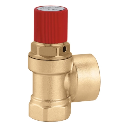 Мембранный клапан Caleffi Ø1" х 1 1/4" ВВ 2,5 bar