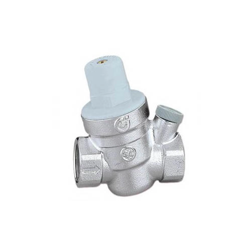 Редуктор понижения давления с отверстием для манометра Caleffi Ø1/2" (хром) Max. 16 bar, 1÷6 bar 40°С