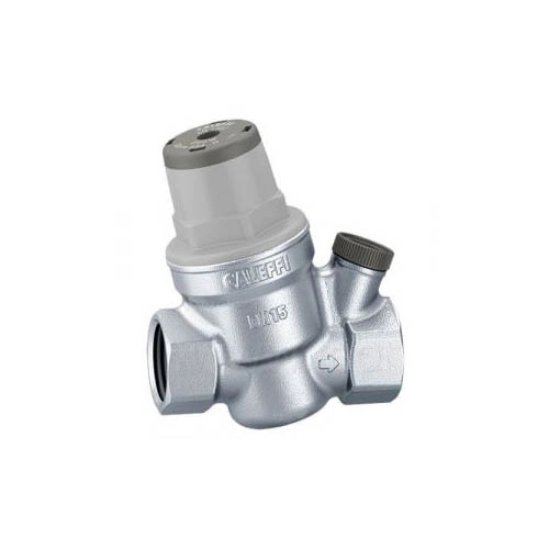 Редуктор понижения давления с отверстием для манометра Caleffi Ø3/4" (хром) Max. 16 bar, 1÷5,5 bar 80°С