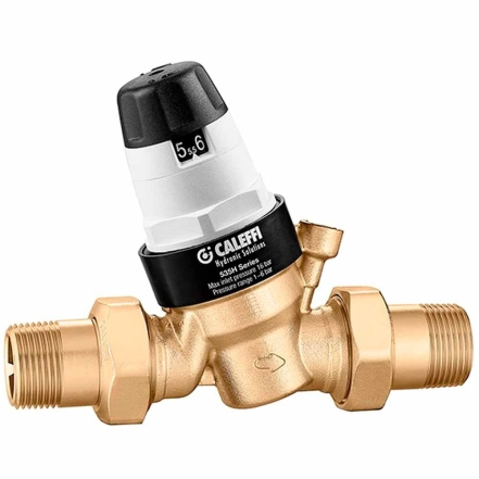 Редуктор зниження тиску зі шкалою Caleffi Ø3/4"(латунь), Max. 16 bar  1÷6 bar  80°C