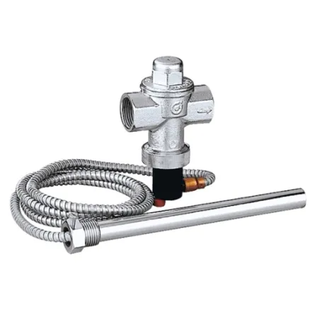 Температурный предохранительный клапан Caleffi Biomass Ø3/4" 5÷110°C 10 bar до 100 кВт
