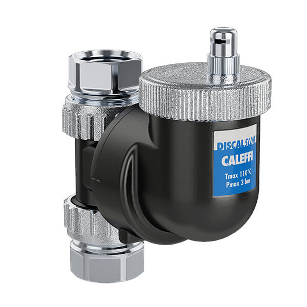 Деаератор універсальний Caleffi DISCALSLIM®  Ø3/4" ВВ   0÷110°C  3 bar 