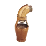 Воронка сливная угловая Caleffi Ø3/4" Н x 3/4" В