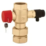 Шаровой запорный + сливной кран для расширительного бака Caleffi Ø3/4" 85° C 6 bar