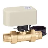 Кран зоновый шаровой двухходовой с приводом Caleffi Ø1/2" 230 V -5÷110°C (40 c, 90°поворот)