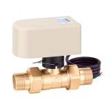 Кран зоновий кульовий  двоходовий з приводом Caleffi Ø1/2" 230 V -5÷110°C  (10 c, 90°поворот)