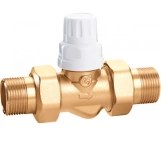 Вентиль зоновый двухходовой под термоголовку Ø3/4"  10 bar 0÷95 °C Caleffi (676050)