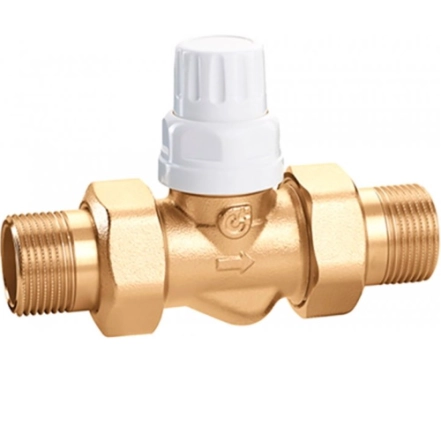 Вентиль зоновий двоходовий під термоголовку Ø3/4" 10 bar  0÷95 °C Caleffi (676050)
