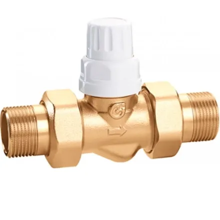 Вентиль зоновий двоходовий під термоголовку Ø3/4" 10 bar  0÷95 °C Caleffi (676050)