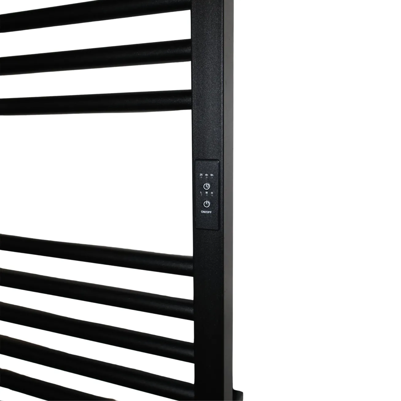 Полотенцесушитель Carino Arianna 1190x490 Black Matte (A1949FBM) Фото - 1